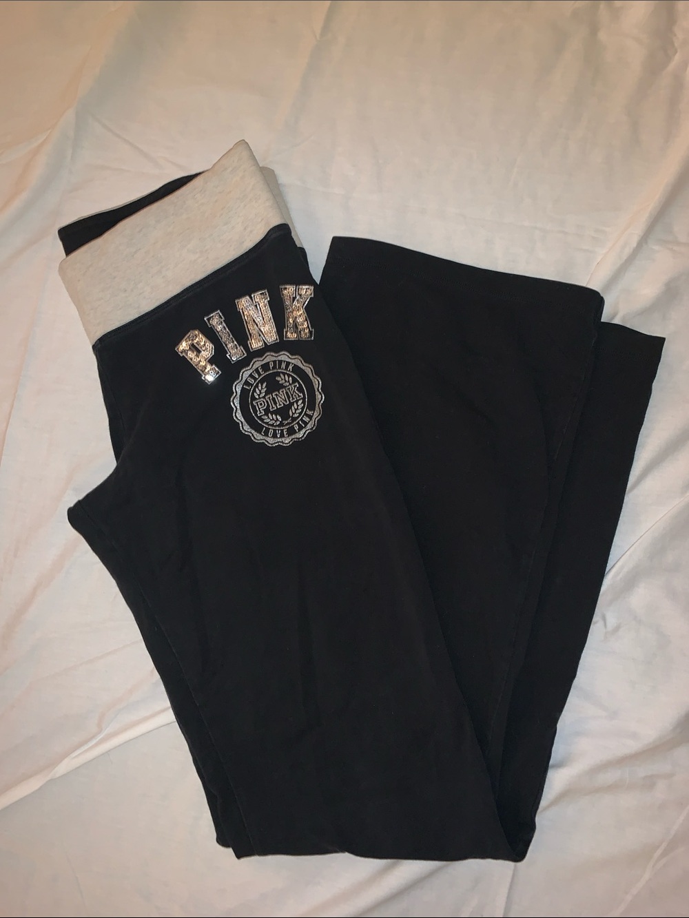 VS Pink Flare Leggings